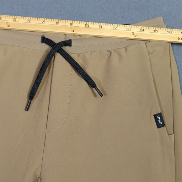 UNRL Apex Pants Men's Desert Khaki Brown Tapered Performance Stretch Golf NWT - Picture 6 of 11